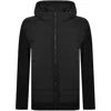 Paul &amp; Shark Paul And Shark Wool Full Zip Hoodie Black In Black