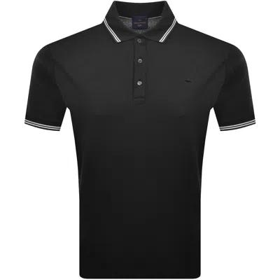 Paul &amp; Shark Paul And Shark X-soft Tipped Polo T Shirt Black