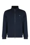 Paul&amp;shark Cotton Full-zip Sweatshirt In Blue
