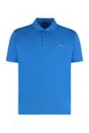 Paul&amp;shark Cotton Piquet Polo In Animal Print