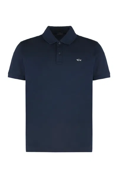 PAUL&AMP;SHARK COTTON PIQUÉ POLO SHIRT