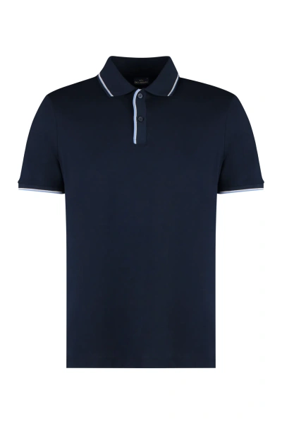 Paul&amp;shark Cotton-piqué Polo Shirt In Blue