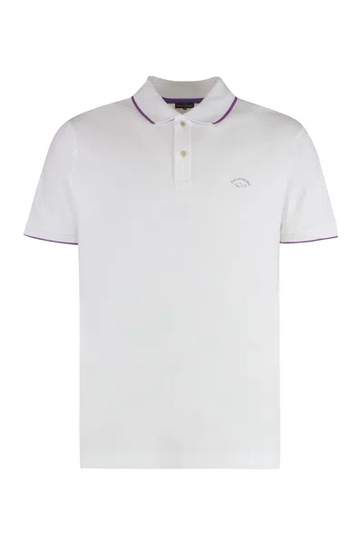 Paul&amp;shark Cotton-piqué Polo Shirt In White