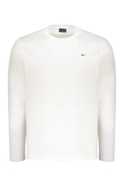 Paul&amp;shark Cotton T-shirt In White