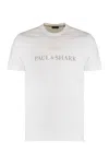 Paul&amp;shark Cotton T-shirt With Logo In White