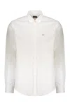 Paul&amp;shark Elegant White Shirt, Lightweight And Versatile In White
