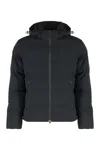 Paul&amp;shark Hooded Short Down Jacket In Black