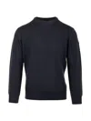 Paul&amp;shark Merino Wool Crewneck In Blue