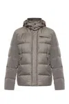 Paul&amp;shark Paul & Shark Down Jacket With Detachable Hood In Brown