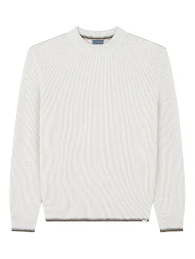 Paul&amp;shark Shark Tag Re Wool Crewneck In Red