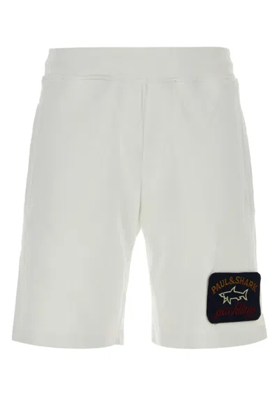Paul&amp;shark Shorts In White