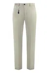 Paul&amp;shark Stretch Cotton Trousers In Ecru