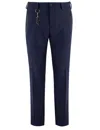 Paul&amp;shark Stretch Cotton Trousers In Blu