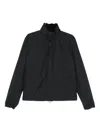 Paul&amp;shark Typhoon Pertex Save The Sea Jacket With Shark Fin In Black