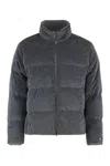 Paul&amp;shark Ultralight Down Jacket In Cashmere And Cotton In Blue