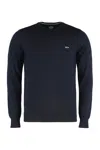 Paul&amp;shark Virgin Wool Sweater In Blue