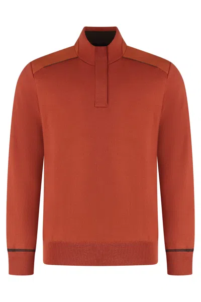 Paul&amp;shark Virgin Wool Turtleneck Sweater