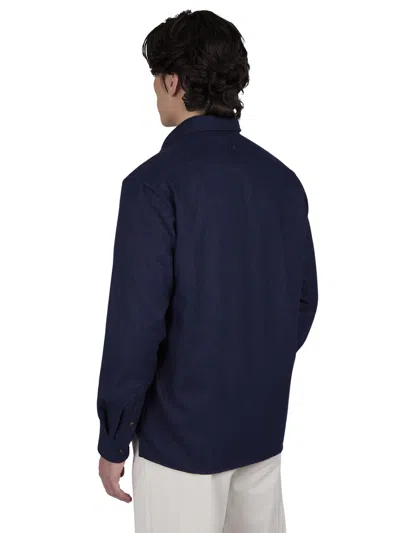 Paul&amp;shark Wool Blend Jacket In Blue