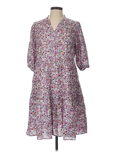 Pre-owned Paul & Joe Casual Dress In Purple