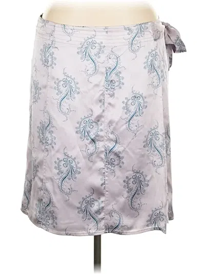Pre-owned Paul & Joe Casual Skirt In Silver