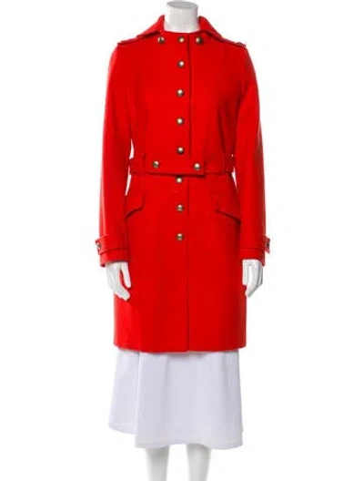 Pre-owned Paul & Joe Coat In Red
