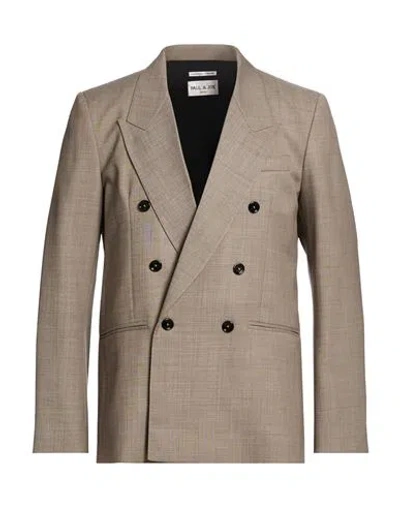 Paul & Joe Man Blazer Taupe Size Xl Virgin Wool, Elastane In Neutral