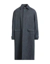 Paul & Joe Man Coat Navy Size 42 Virgin Wool