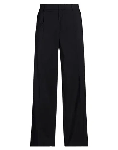 Paul & Joe Man Pants Black Size Xl Virgin Wool, Elastane