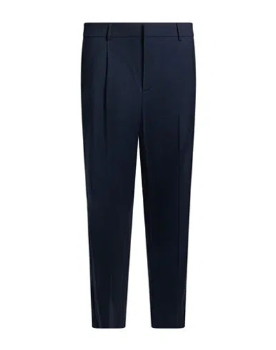 Paul & Joe Man Pants Midnight Blue Size Xl Virgin Wool, Elastane