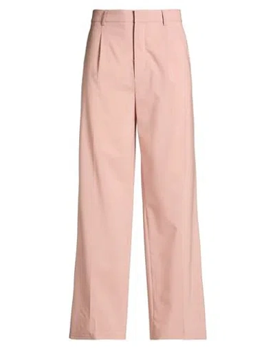 Paul & Joe Man Pants Pink Size Xl Virgin Wool, Elastane