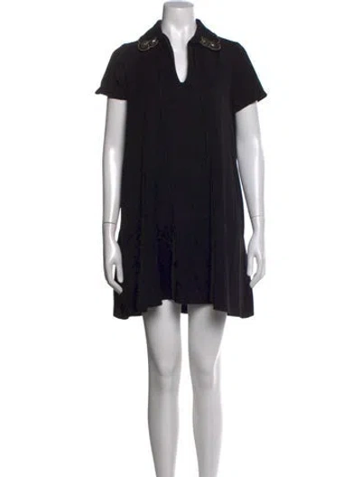 Pre-owned Paul & Joe Mini Dress W/ Tags In Black
