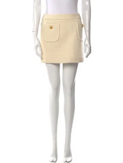 Pre-owned Paul & Joe Mini Skirt In Neutral