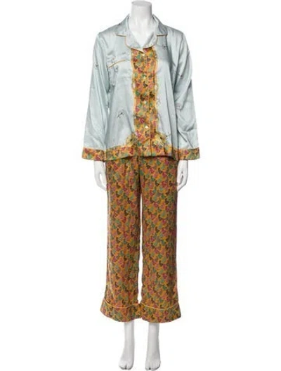 Pre-owned Paul & Joe Printed Set In Multi