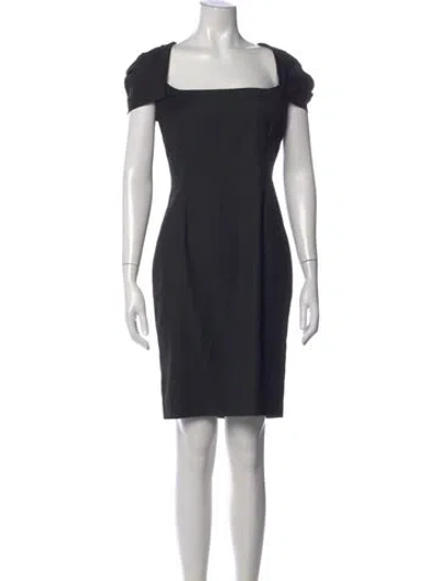 Pre-owned Paul & Joe Sister Square Neckline Knee-length Dress In Blue