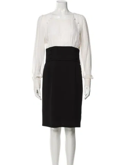Pre-owned Paul & Joe Vintage Knee-length Dress In Black