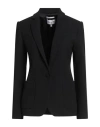 Paul & Joe Woman Blazer Black Size 10 Polyester