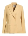 Paul & Joe Woman Blazer Sand Size 10 Polyamide, Viscose In Neutral