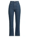 Paul & Joe Woman Jeans Blue Size 26 Cotton, Elastane