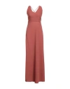 Paul & Joe Woman Maxi Dress Antique Rose Size 10 Polyester In Pink
