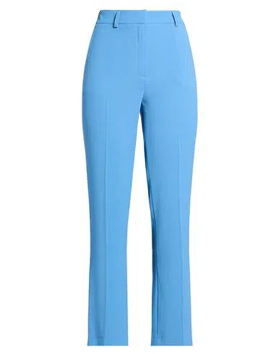 Paul & Joe Woman Pants Azure Size 12 Polyester In Blue
