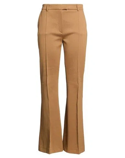 Paul & Joe Woman Pants Camel Size 8 Cotton, Polyamide, Elastane In Beige