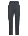 Paul & Joe Woman Pants Charcoal Size 10 Wool, Elastane In Black