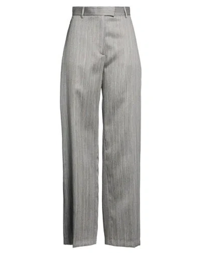 Paul & Joe Woman Pants Grey Size 4 Virgin Wool, Silk