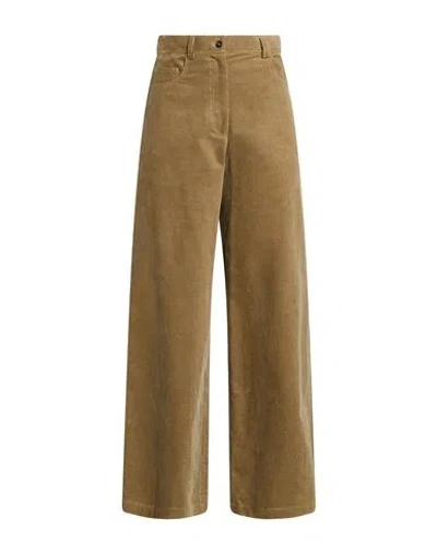 Paul & Joe Woman Pants Khaki Size 2 Cotton In Gold