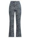 Paul & Joe Woman Pants Midnight Blue Size M Polyamide, Cotton, Elastane In Blue