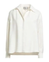 Paul & Joe Woman Shirt Off White Size 4 Viscose