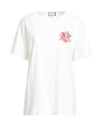 Paul & Joe Woman T-shirt Off White Size Xl Cotton