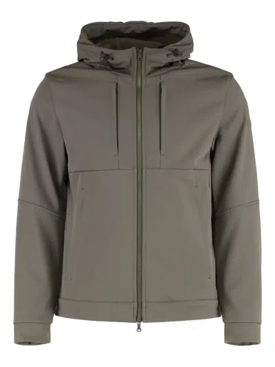 PAUL & SHARK ADJUSTABLE HOOD TECHNO FABRIC JACKET