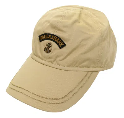 Paul & Shark Anchor Cap Beige