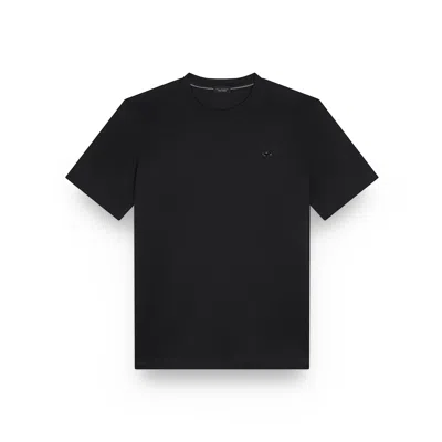 Paul & Shark Aqua Touch Cotton T-shirt In Black